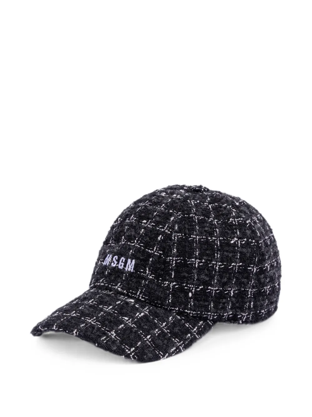 Msgm Baseballkappe Mit Logo-stickerei In Schwarz