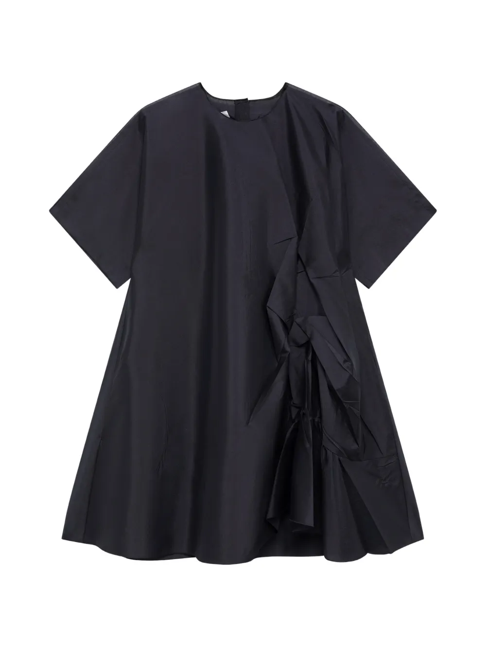 MSGM Minikleid mit Rüschen - Schwarz