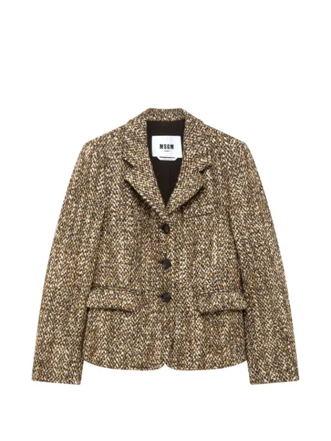 MSGM single-breasted jacket