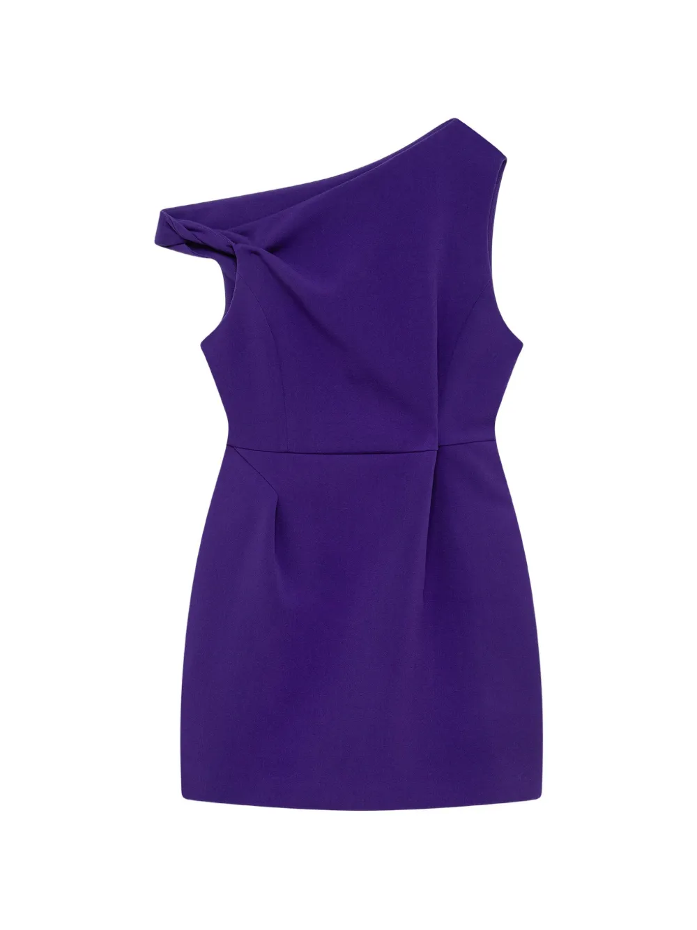MSGM Einschultriges Minikleid - Violett