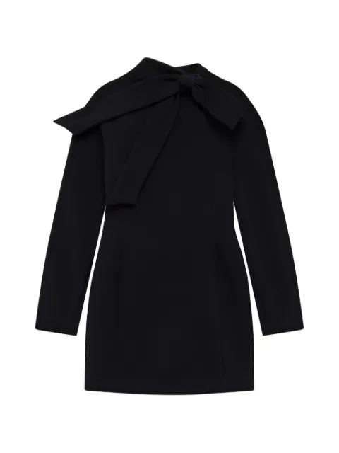 MSGM bow-detail open-back mini dress