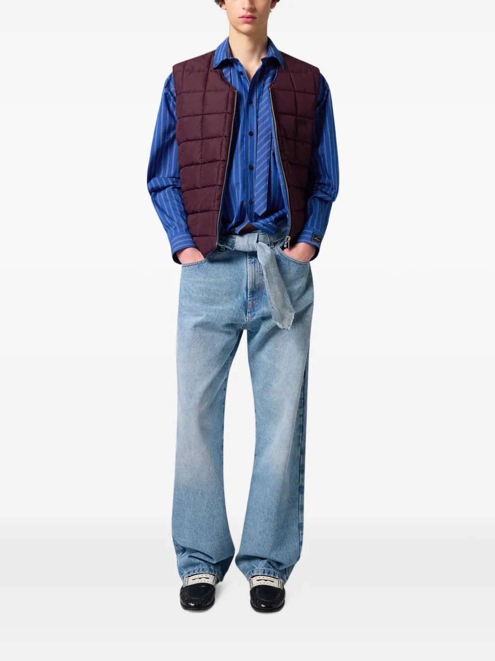 MSGM Straight jeans Blauw