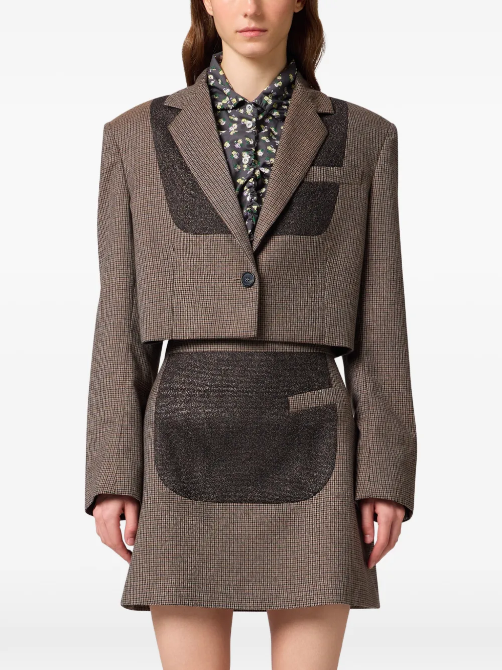 MSGM Geruit jack Bruin