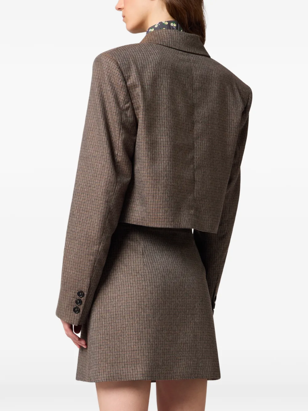 MSGM Geruit jack Bruin