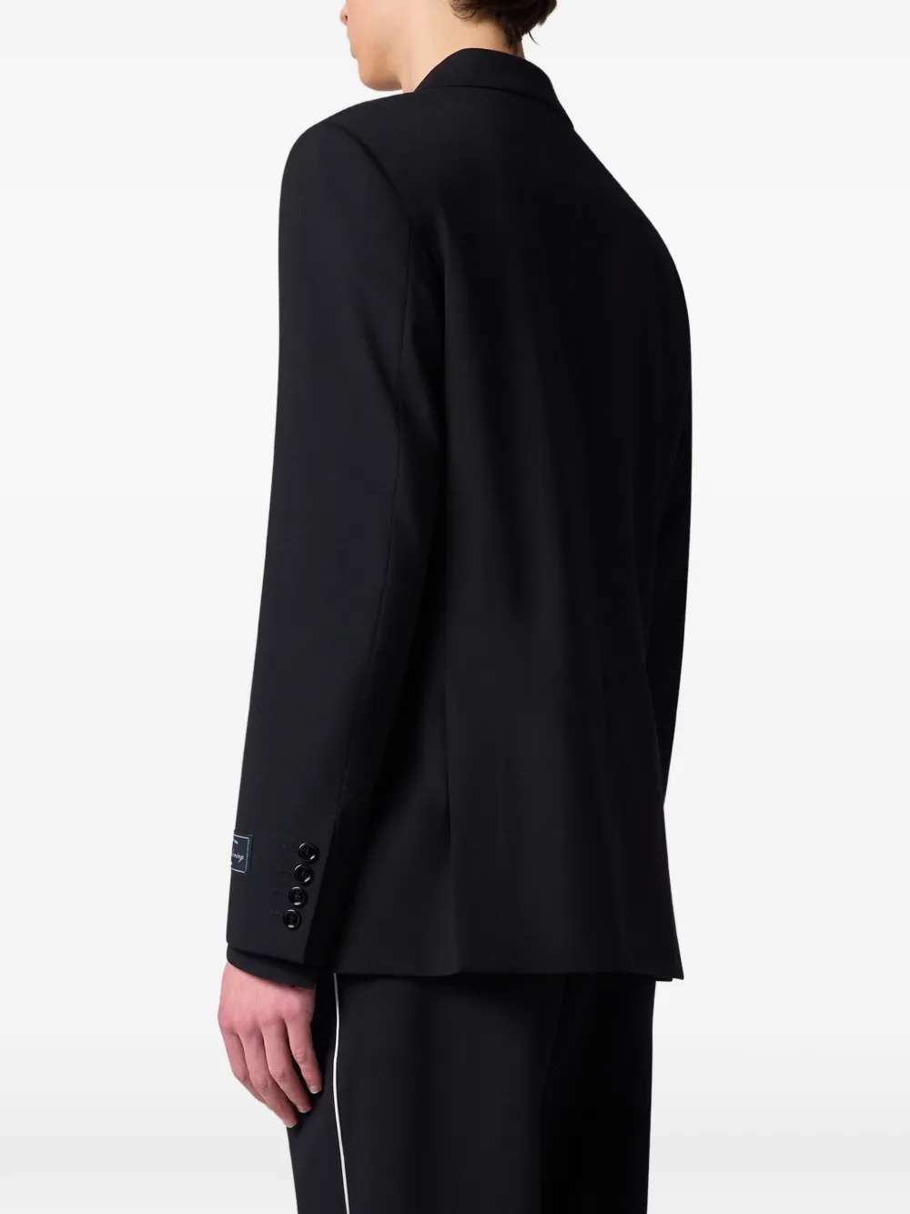 MSGM Jack met logopatch Zwart