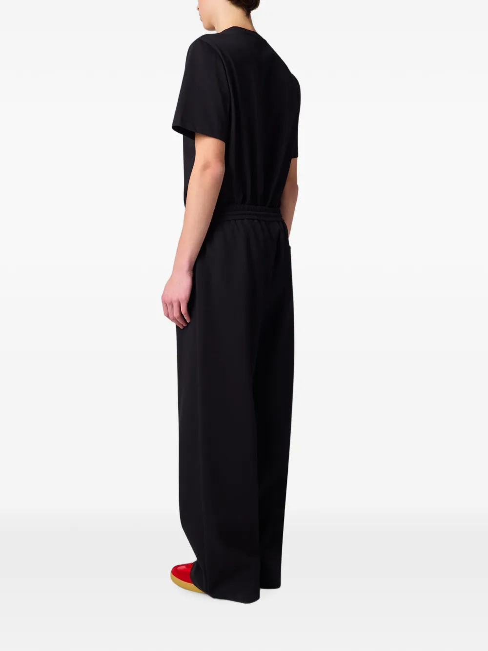 MSGM Trainingsbroek met geborduurd logo Zwart
