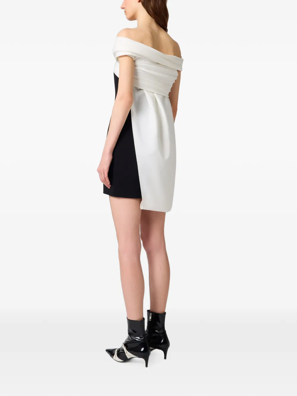 MSGM Jurk met strikdetail Zwart