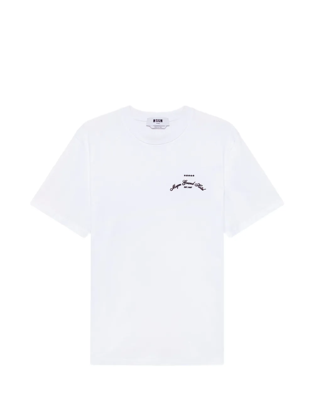 MSGM short-sleeve T-shirt - Bianco