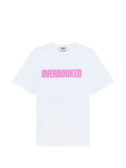 MSGM slogan-print T-shirt