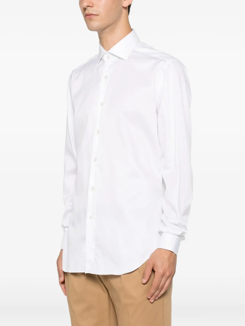 Xacus Button-up overhemd Wit