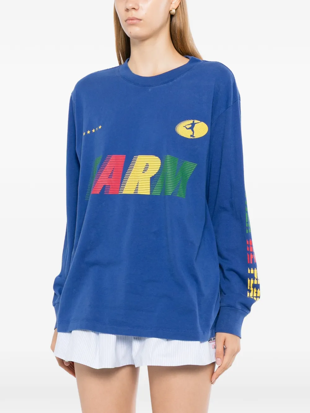 FARM Rio Together We Play T-shirt Blauw