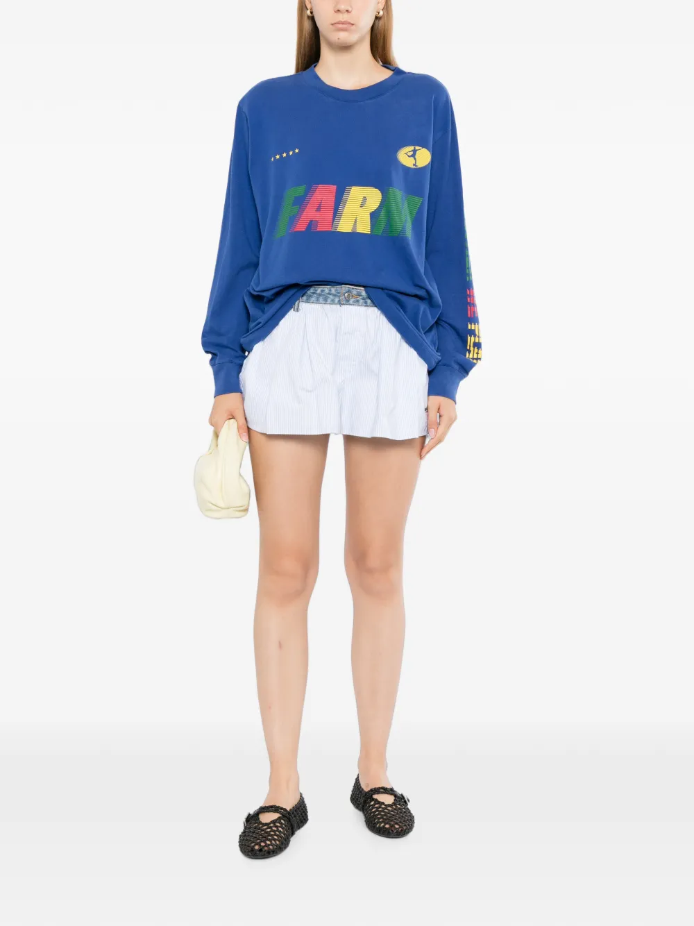 FARM Rio Together We Play T-shirt Blauw