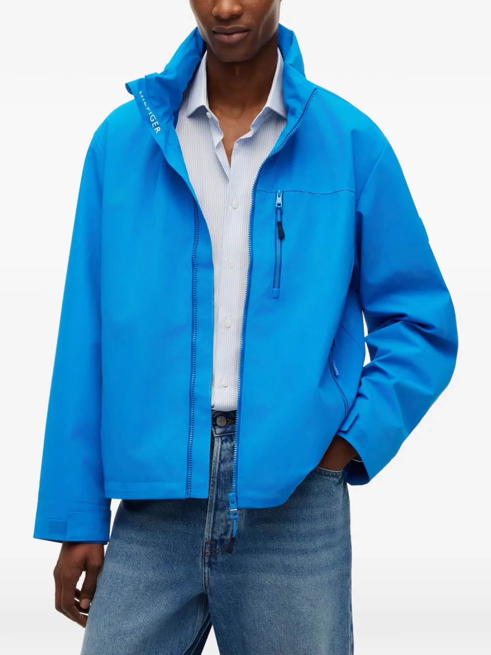 Tommy Hilfiger Jack met logoprint Blauw