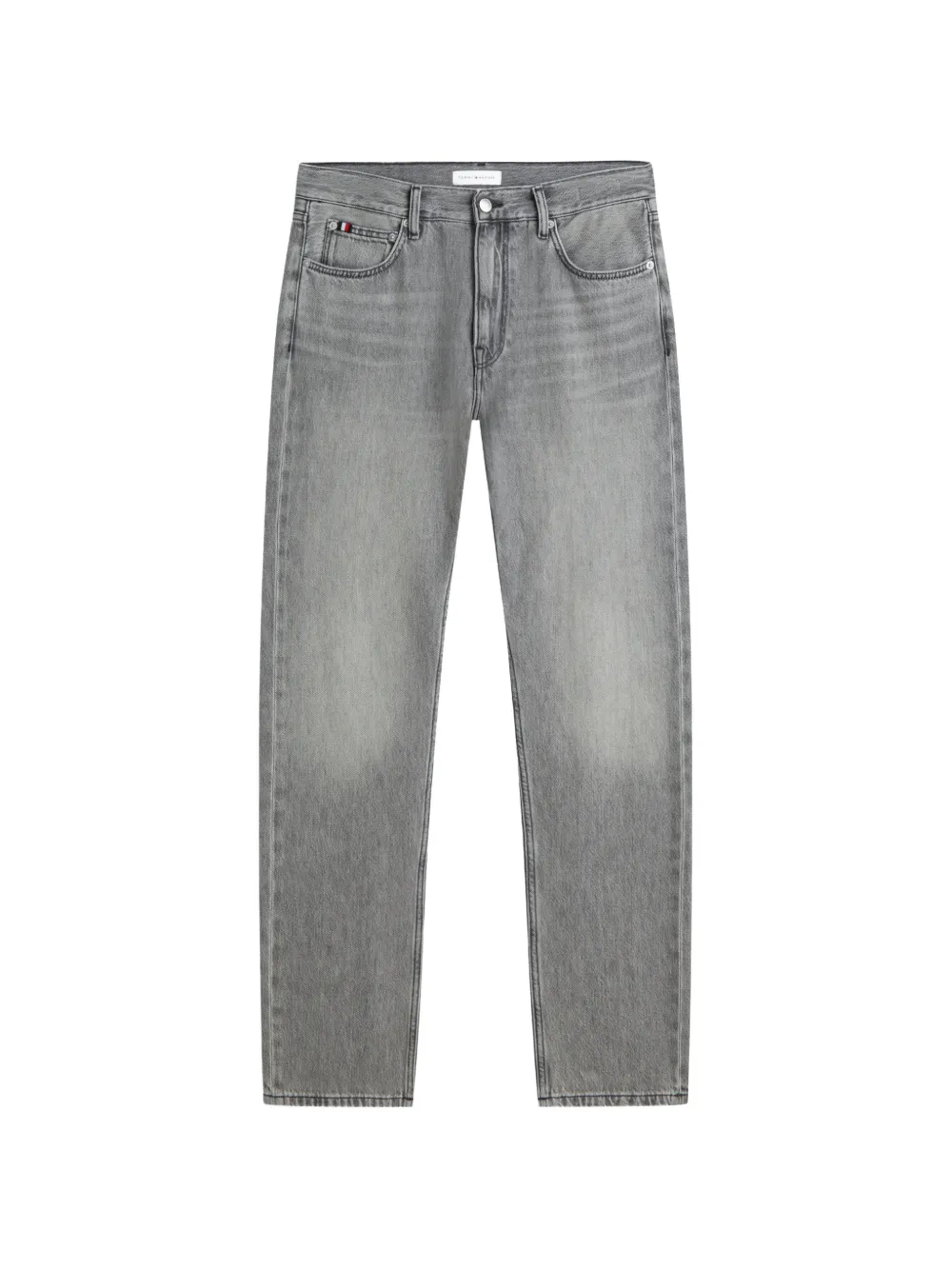 Tommy Hilfiger washed straight-leg jeans - Grigio