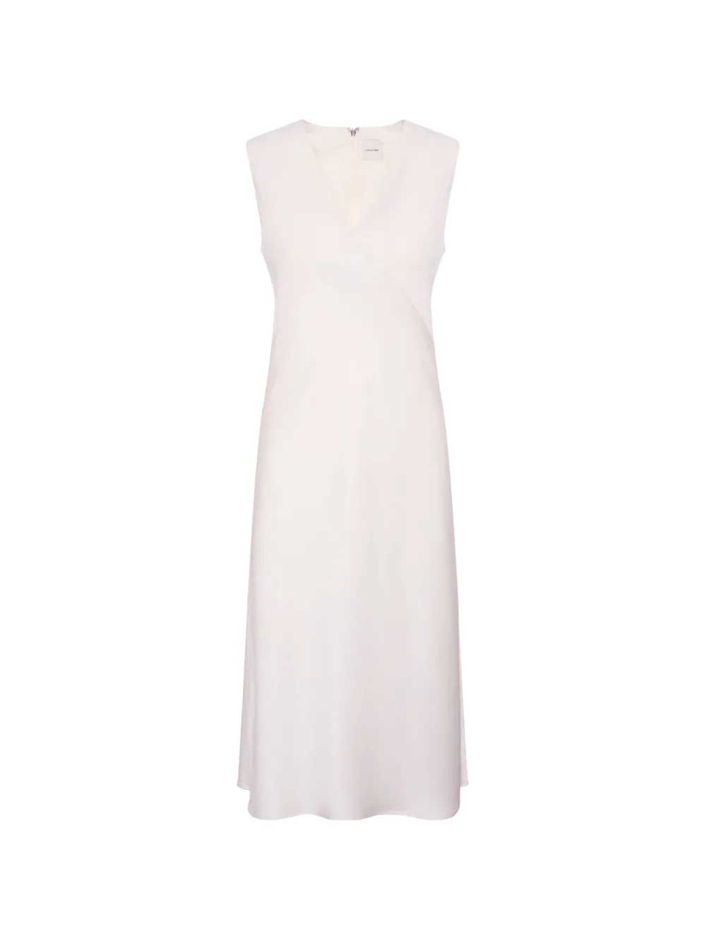 Calvin Klein sleeveless midi dress - Toni neutri