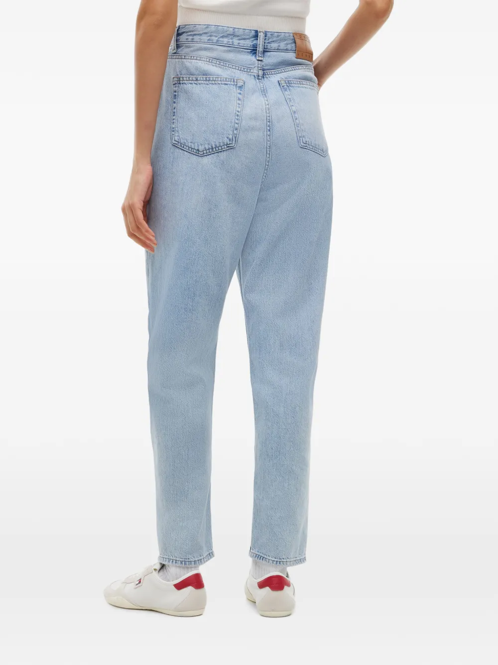 Tommy Hilfiger Mom high-waist jeans Blauw