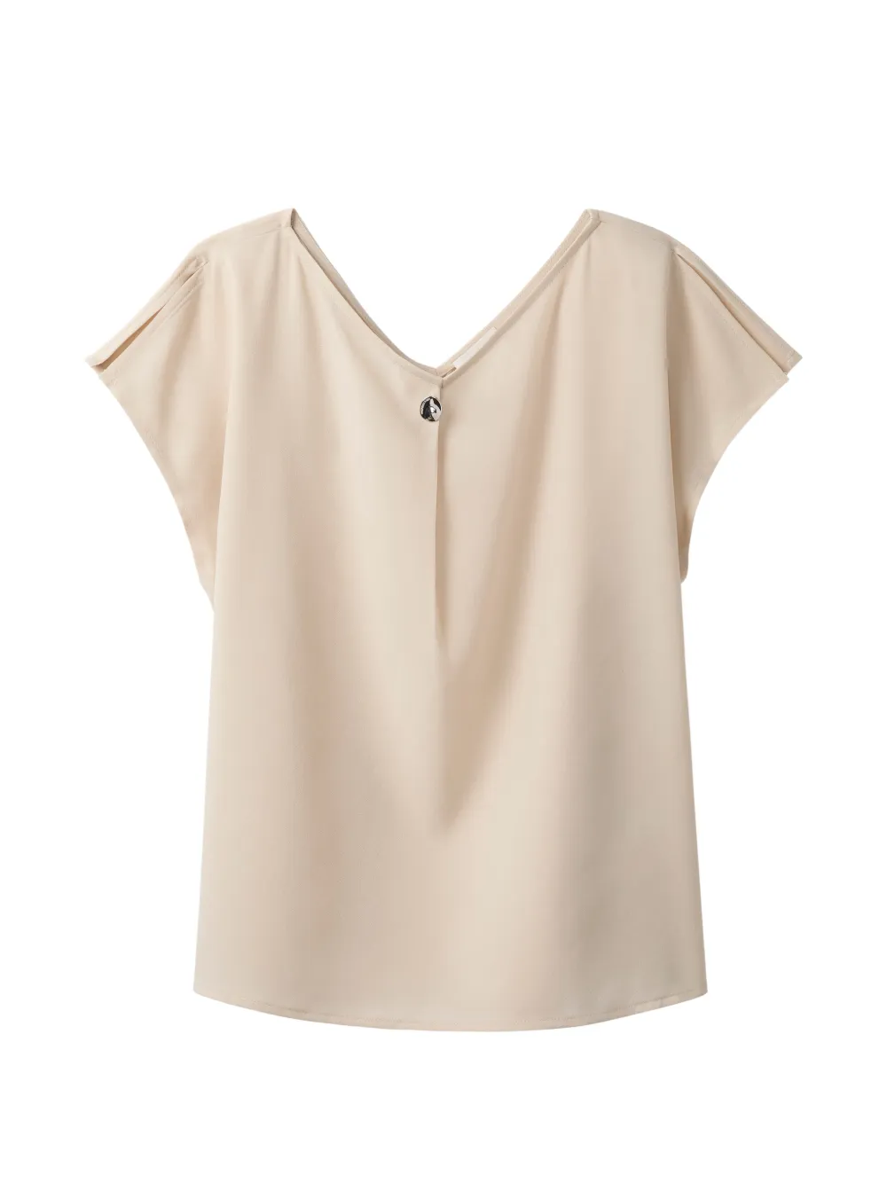 Calvin Klein short-sleeve blouse - Nude