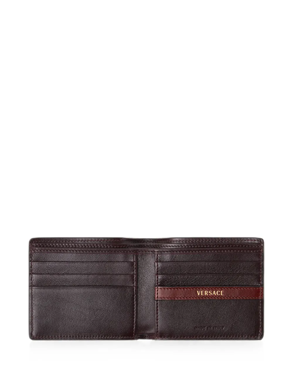 Versace Severine leren portemonnee Bruin