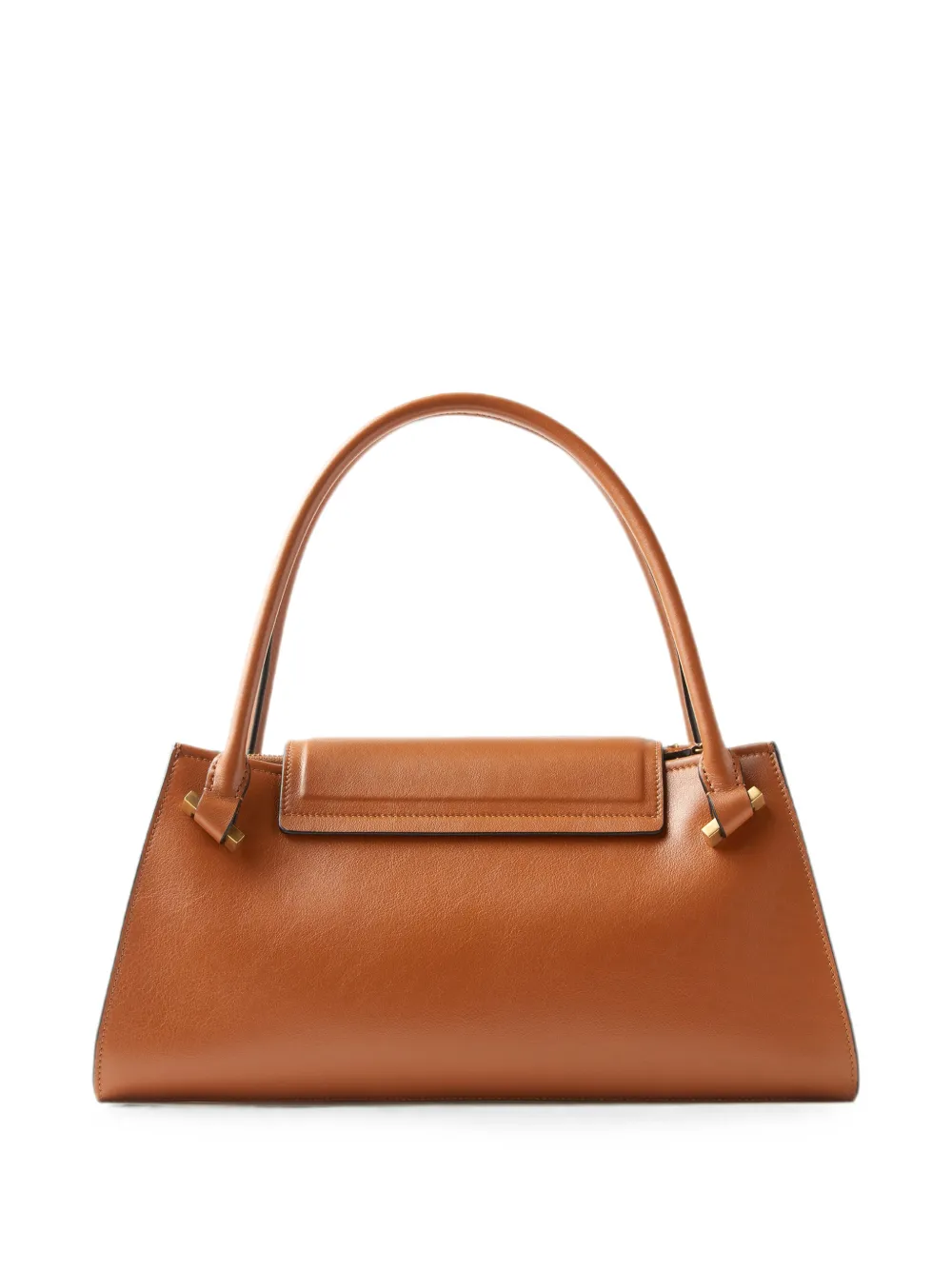 Versace Severine leren schoudertas Bruin