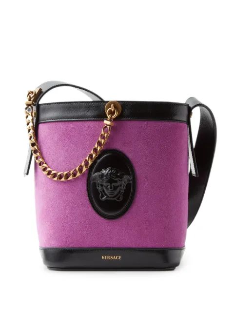 Versace bolso bombonera Pivot mini de ante