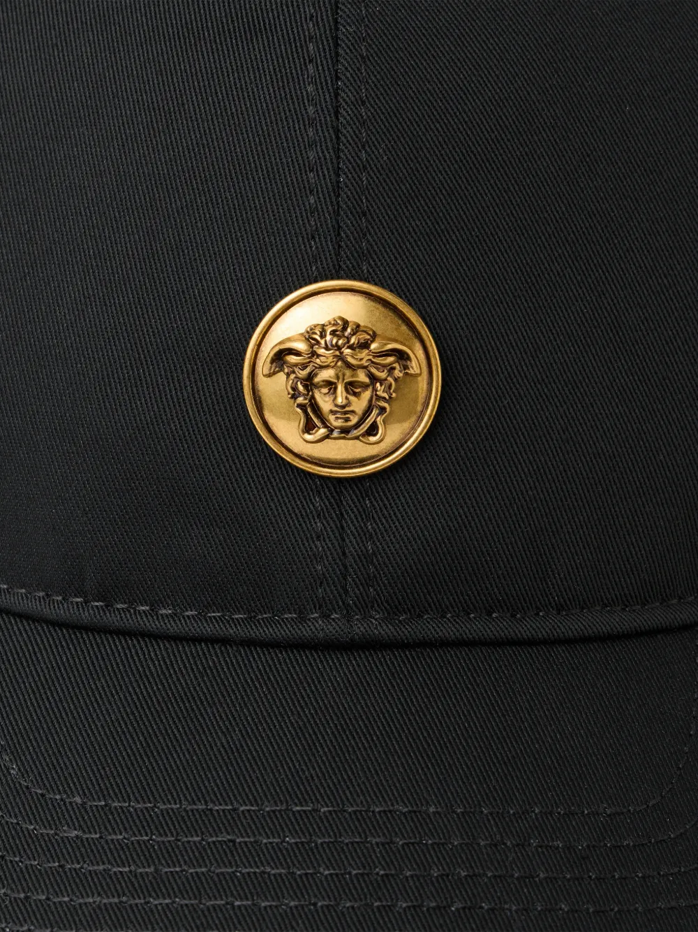 Versace Katoenen honkbalpet Zwart