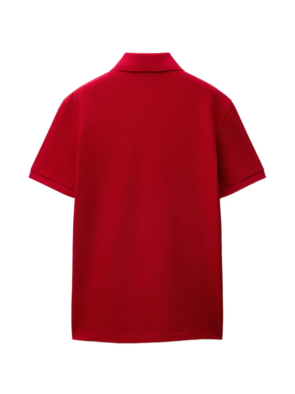Versace Katoenen piqué poloshirt Rood