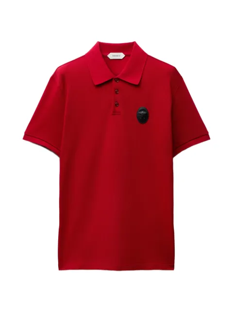 Versace cotton piqué polo