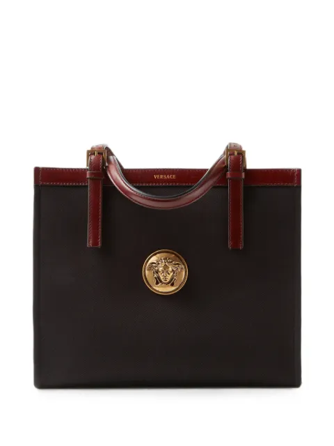 Versace Rivière canvas tote