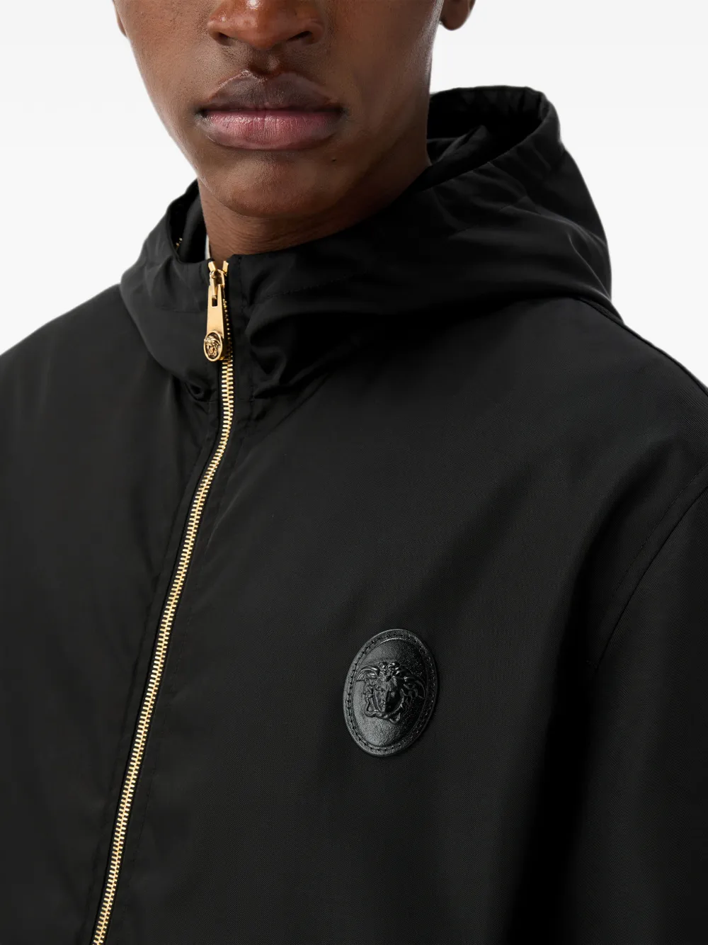 Versace Twill technisch jack Zwart