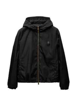 Versace Jacquard Windbreaker Jacket | Black | FARFETCH