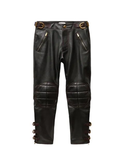 Versace Hose aus Nappaleder