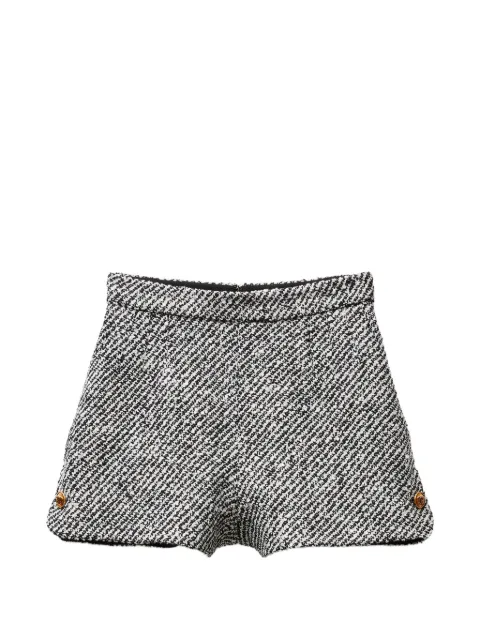 Versace wool bouclé shorts