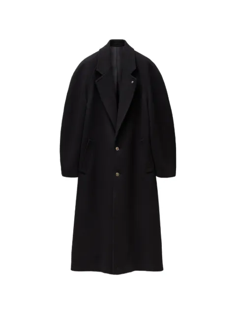 Versace cavalry-wool coat