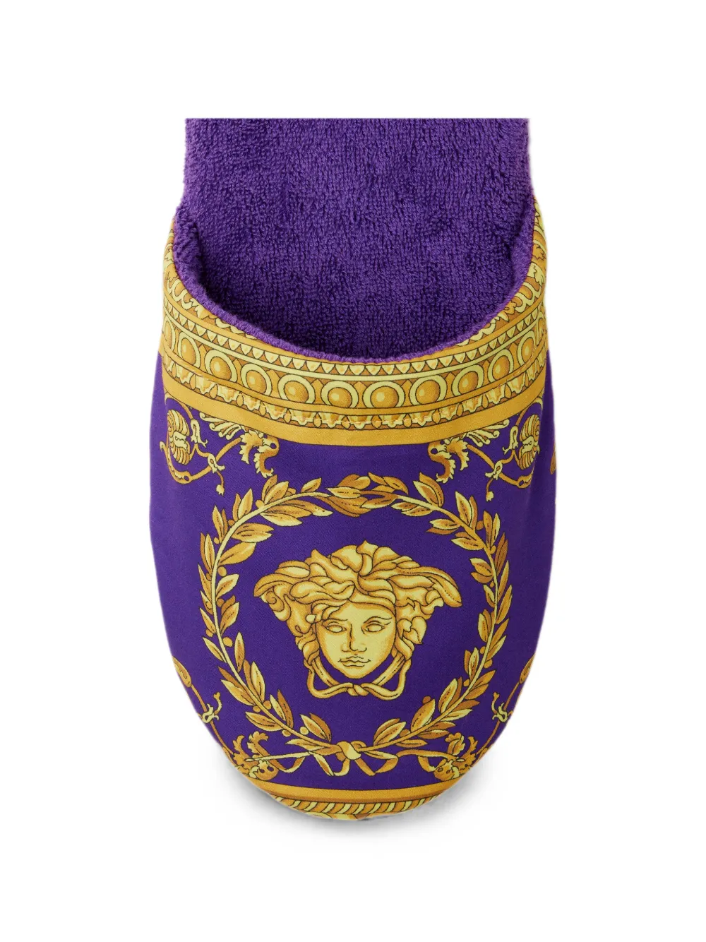 Versace Home Medusa '95 Barocco slippers Paars