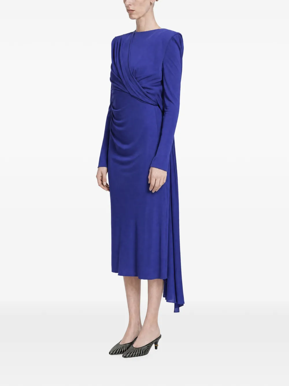 Versace Abito con scollatura posteriore - Blu