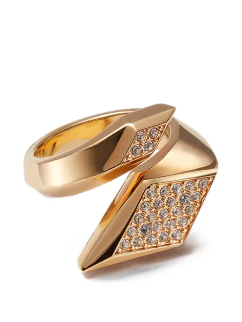 Versace Blade Crystal ring
