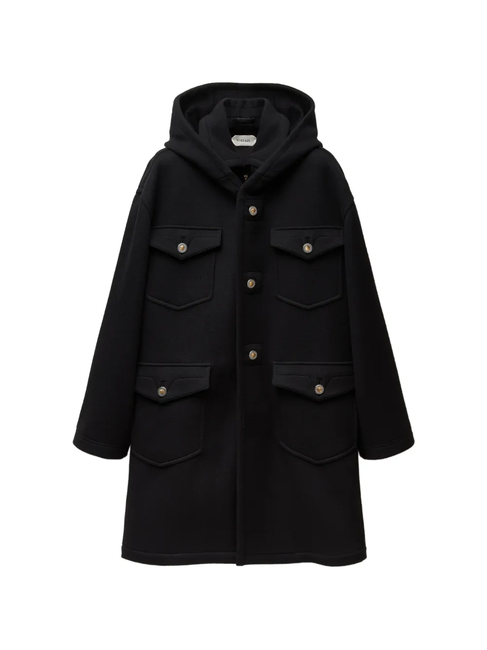 Versace wool coat | Black | Image 1