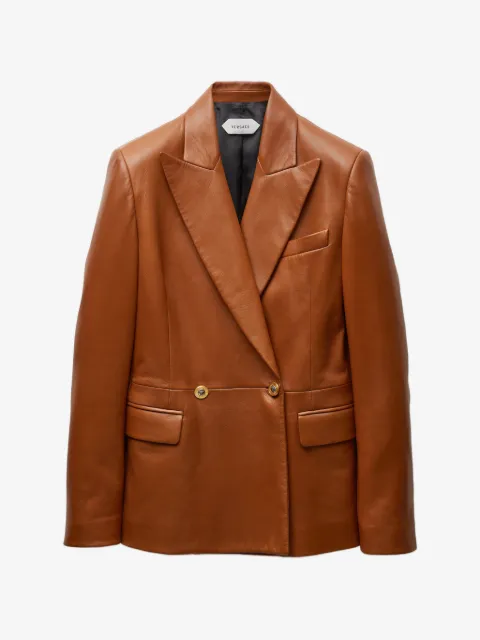 Versace nappa plongé blazer