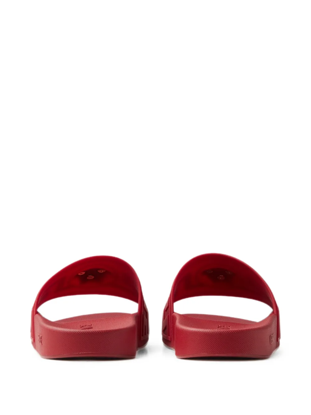 Versace La Medusa rubberen slippers Rood