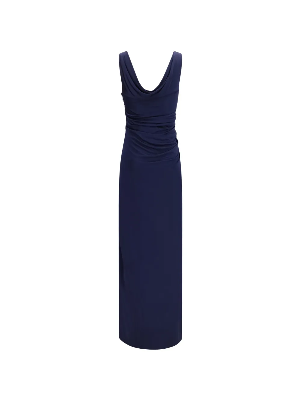 Versace Viscose-jersey avondjurk Blauw