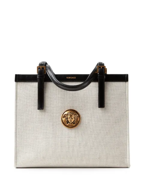 Versace Rivière canvas tote