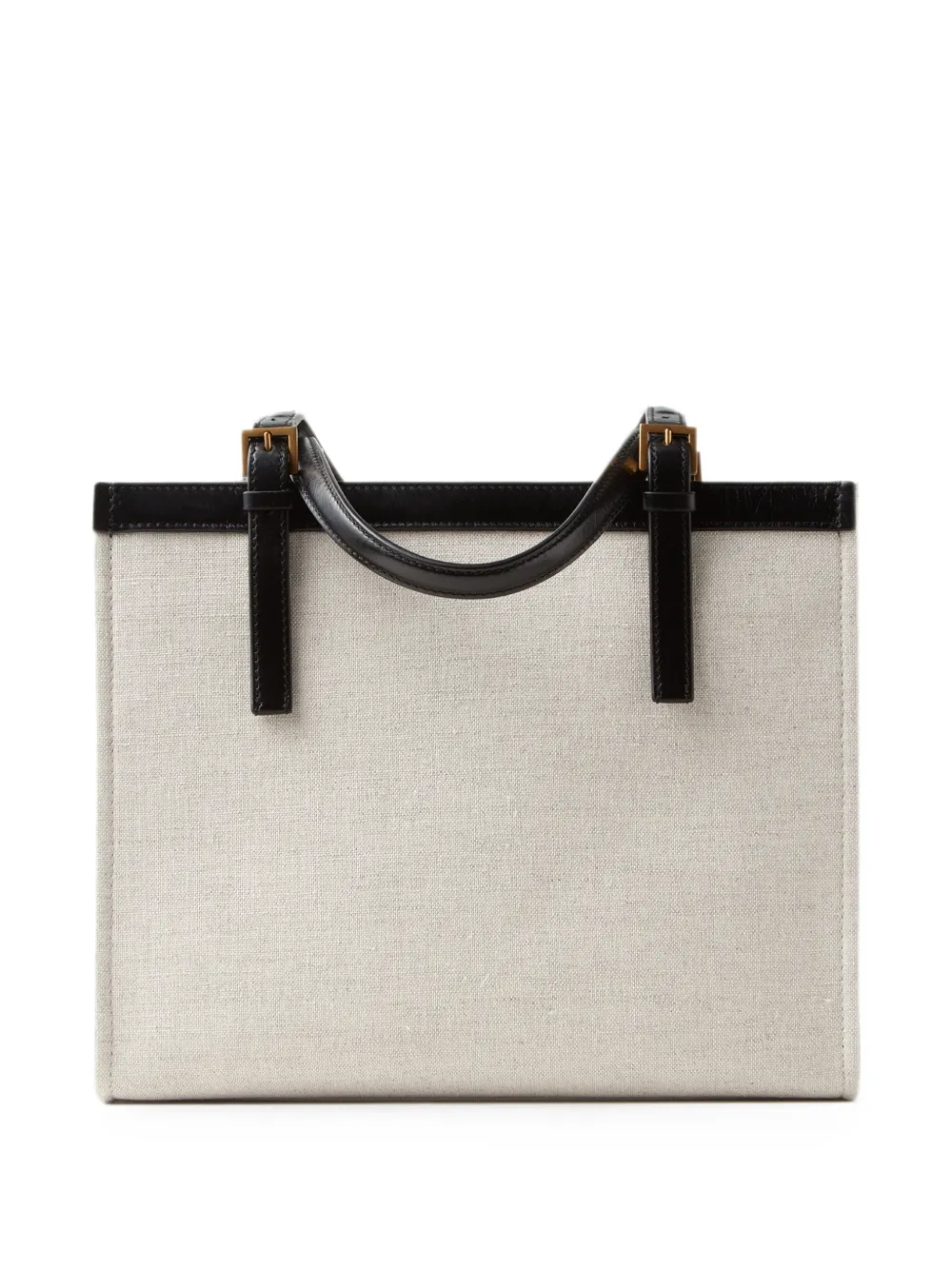 Versace Rivière Canvas Tote in Neutrals, view 4