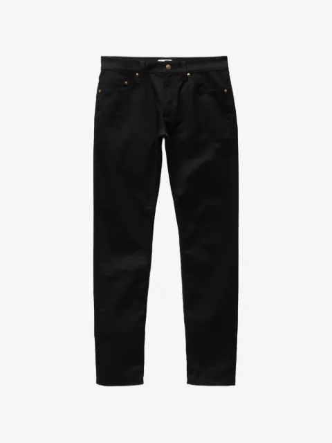 Versace embroidered-detail slim jeans