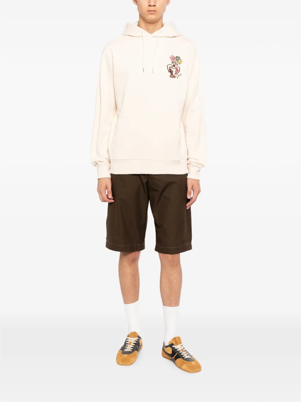 Drôle De Monsieur Vase Havana hoodie Beige