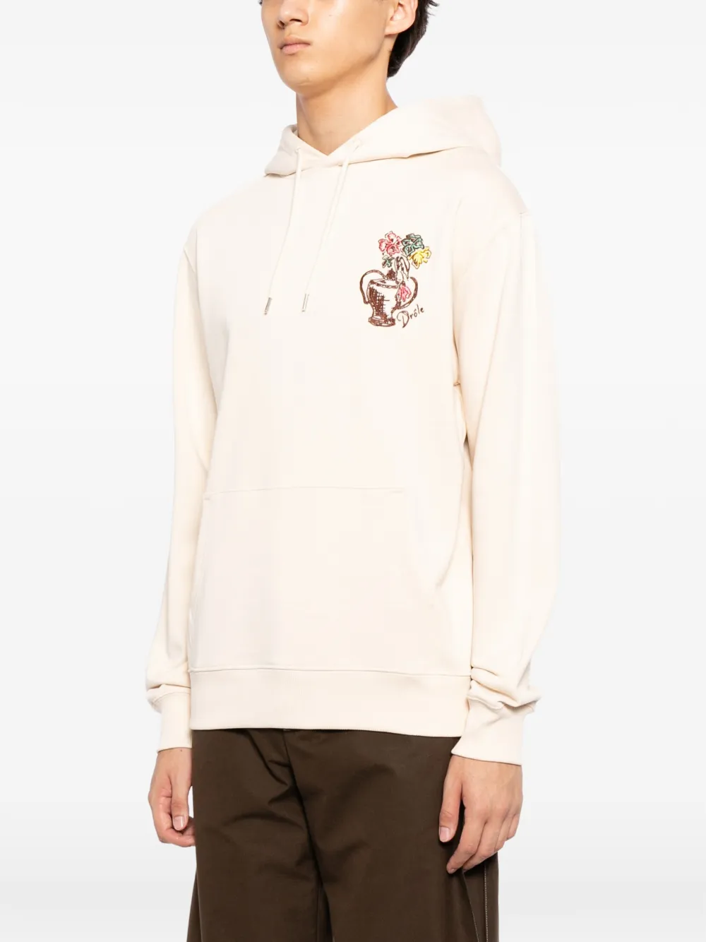Drôle De Monsieur Vase Havana hoodie Beige