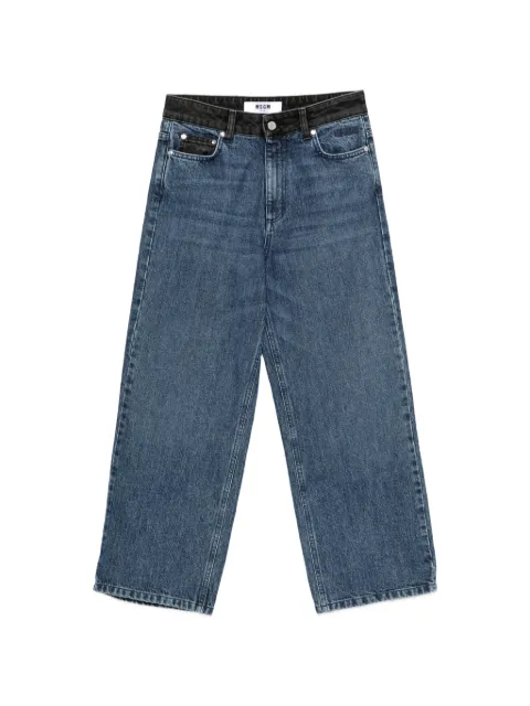 MSGM belt-loop pocket jeans