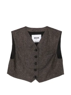 Romeo Gigli Pre-Owned 1990s ストライプ ベスト | ブルー | FARFETCH JP