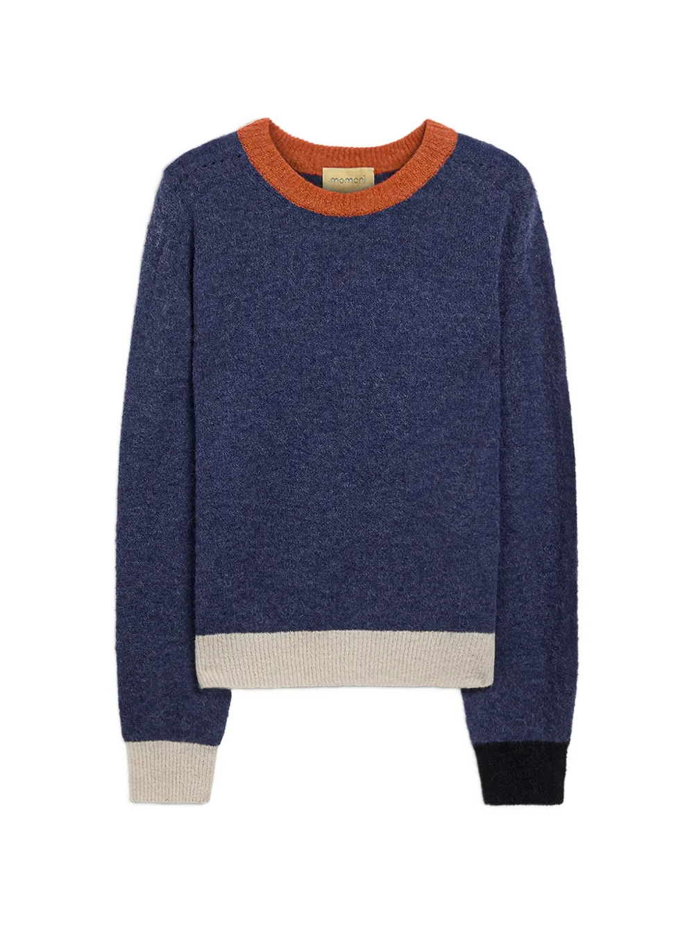 MOMONÌ Clover crew-neck sweater - Blu