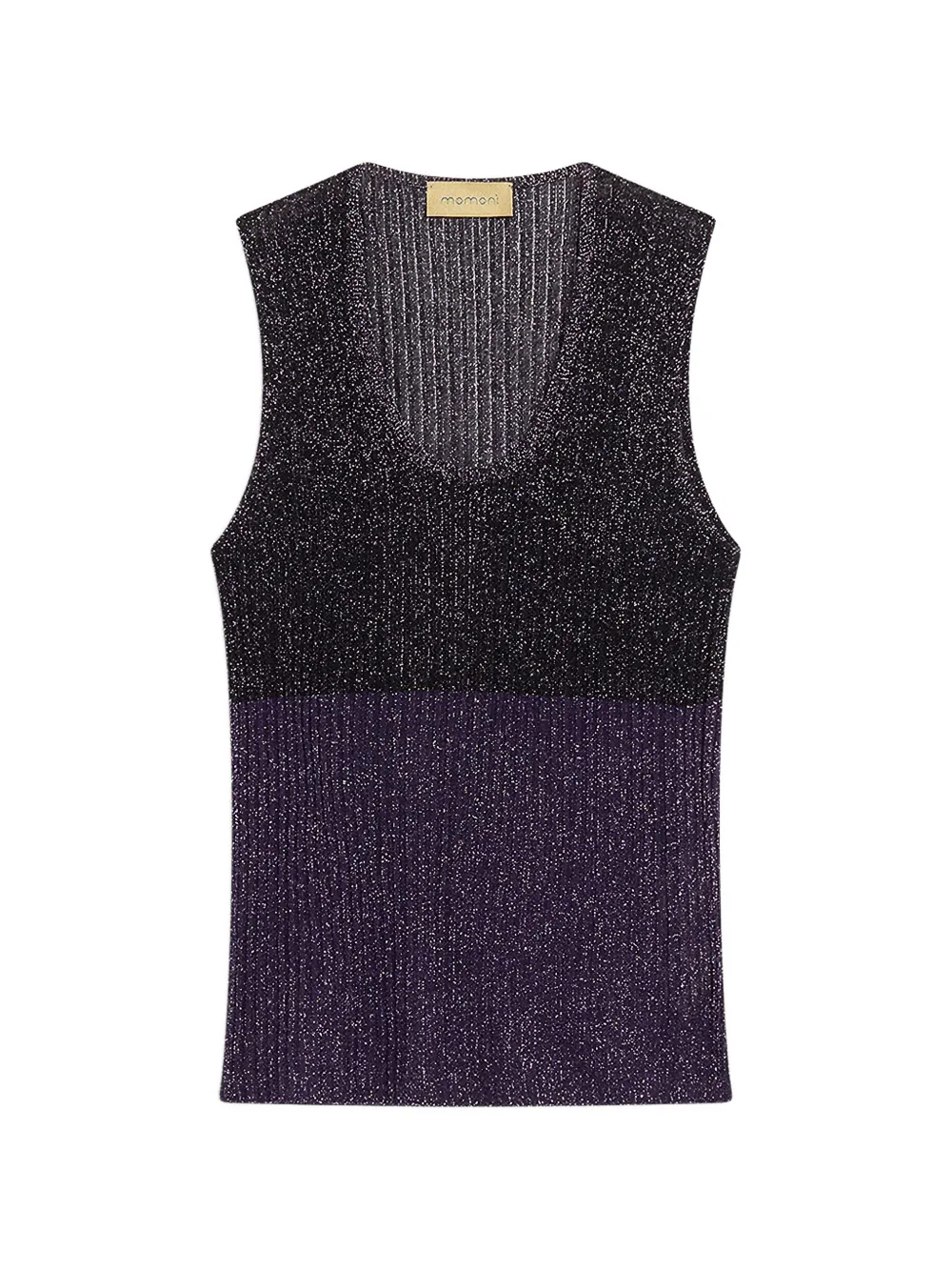 Momoní Blioa Lurex-knit Tank Top In Multi