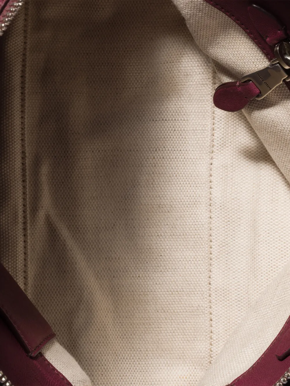 Miu Vivant nappaleren tas Rood